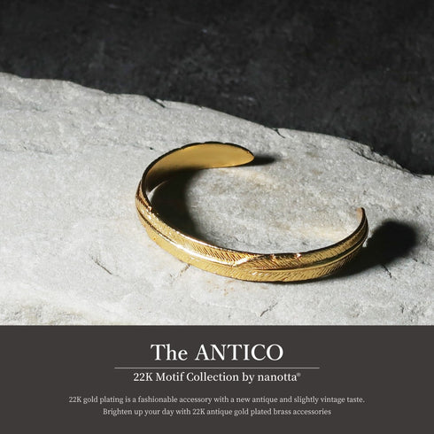 バングル ブレスレット オリエンタル フェザー ANTICO ABR009