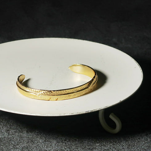 バングル ブレスレット オリエンタル フェザー ANTICO ABR009