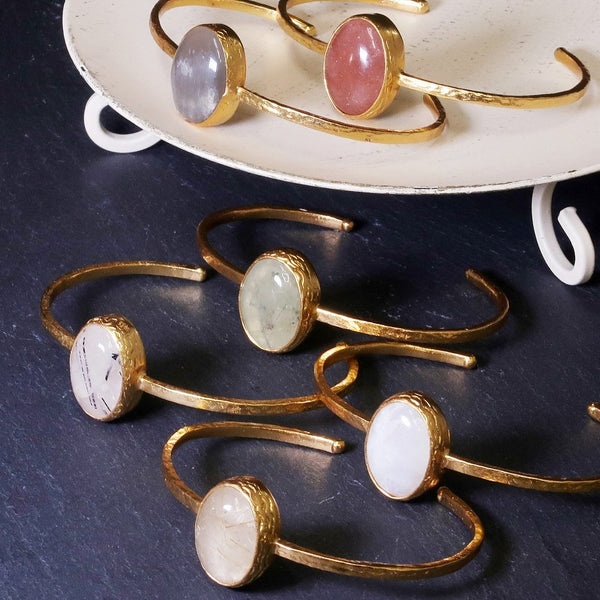 ナノッタ バングル ブラックムーンストーン ABR010