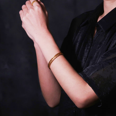 バングル ブレスレット チェーン レイヤード オリエンタル ANTICO ABR014