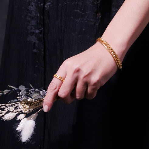 バングル ブレスレット チェーン レイヤード オリエンタル ANTICO ABR014