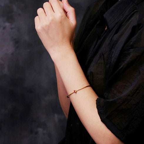 バングル ブレスレット オーバル ビューティフルジルコニア ANTICO ABR018