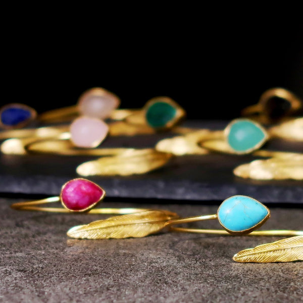 ナノッタ バングル アクアカルセドニー ABR020