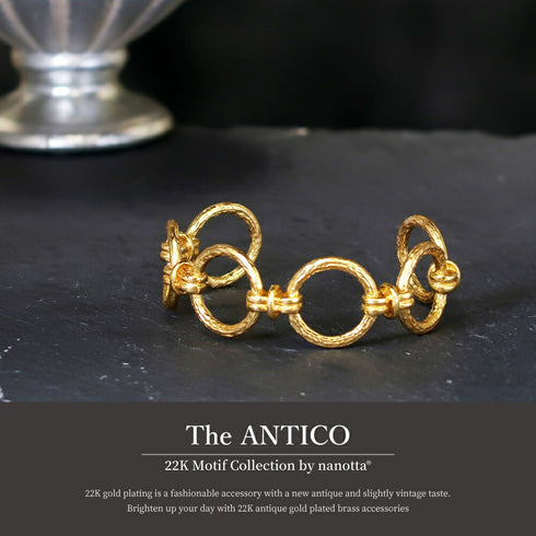 バングル ブレスレット フープ ループノット マリーナ アンカー チェーン オリエンタル ループ ANTICO ABR022