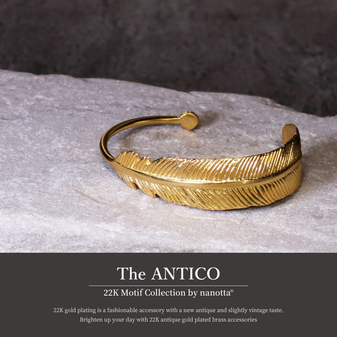 バングル ブレスレット オリエンタル フェザー ANTICO ABR025