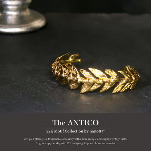 バングル ブレスレット リーフ ANTICO ABR030