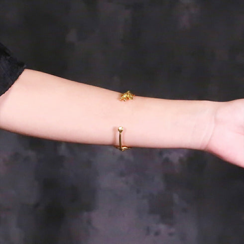 バングル ブレスレット リーフ ANTICO ABR030