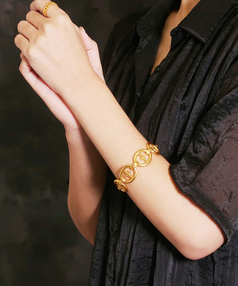 バングル ブレスレット フープ マリーナ アンカー チェーン オリエンタル ANTICO ABR032