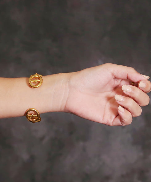 バングル ブレスレット フープ マリーナ アンカー チェーン オリエンタル ANTICO ABR032