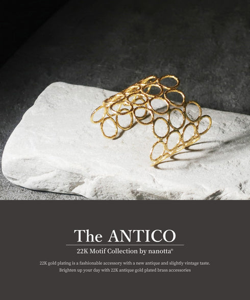 バングル ブレスレット 透かし サークル オリエンタル ANTICO ABR033