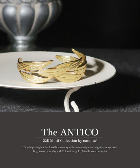 バングル ブレスレット リーフ ANTICO ABR039