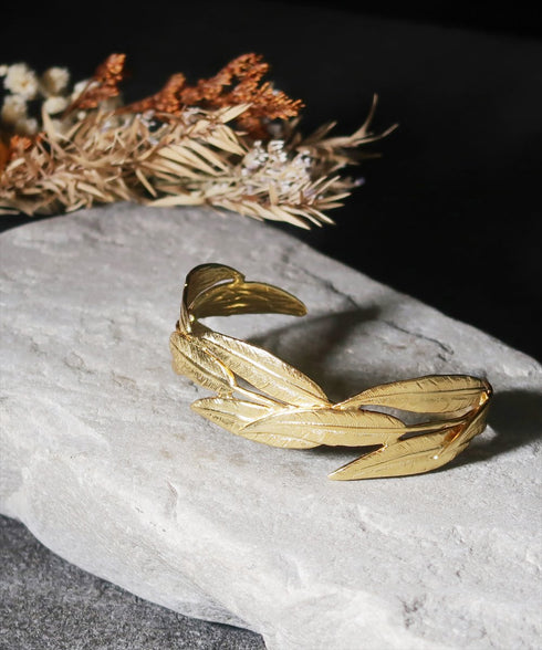 バングル ブレスレット リーフ ANTICO ABR039