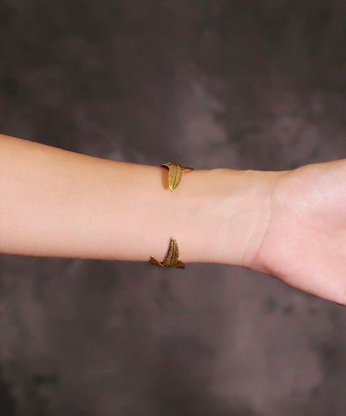 バングル ブレスレット リーフ ANTICO ABR039