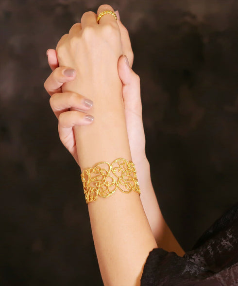 バングル ブレスレット レース 透かし ANTICO ABR040