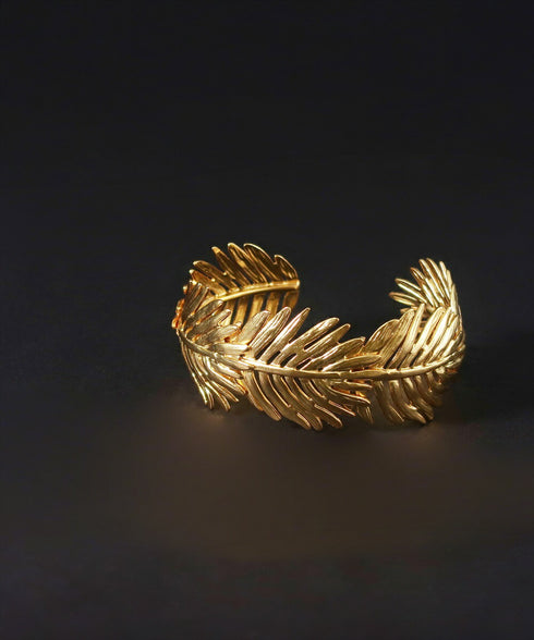 バングル ブレスレット リーフ ANTICO ABR041