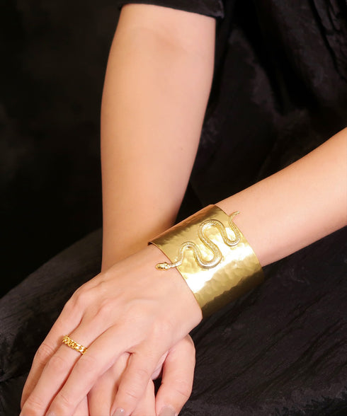 バングル ブレスレット スネーク 蛇 ANTICO ABR042