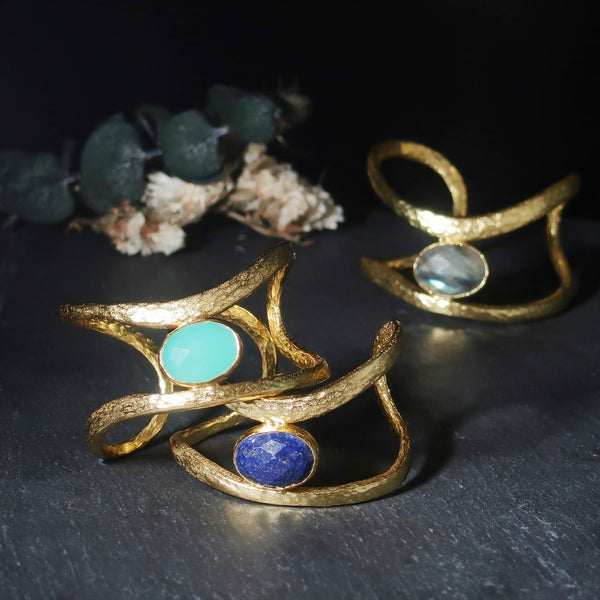 ナノッタ バングル アクアカルセドニー ABR043