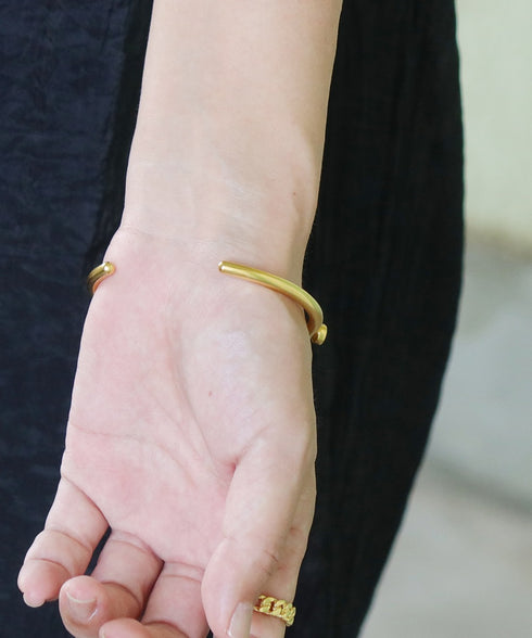 バングル ブレスレット 天然石 パール ラウンド アンリファインド ANTICO ABR044