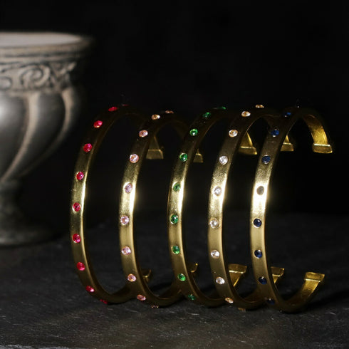 ナノッタ バングル ジルコニア ダークブルー ABR045-DBLUE