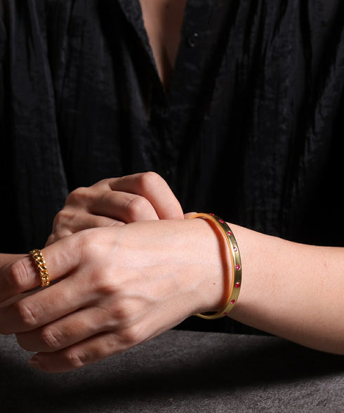 バングル ブレスレット ラウンド ビューティフルジルコニア ANTICO ABR045