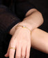 バングル ブレスレット 天然石 ティアドロップ ロープ ツイスト チェーン アンリファインド ANTICO ABR053