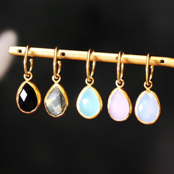 ナノッタ イヤーカフ アクアカルセドニー AEC001-EC023-AQUACH