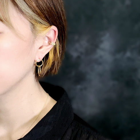 イヤーカフ アシンメトリー オリエンタル ANTICO AEC010