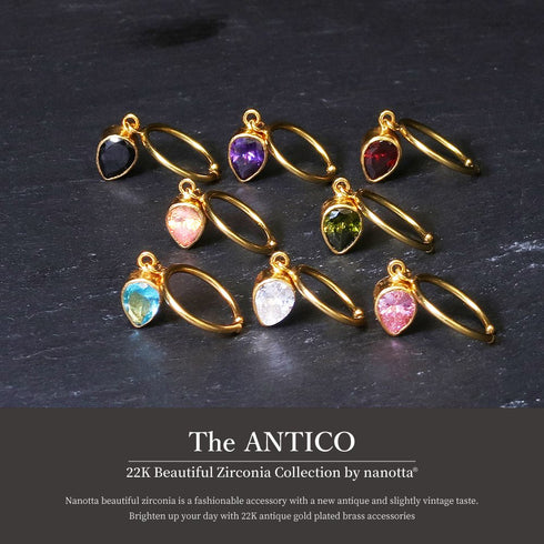 イヤーカフ ティアドロップ ビューティフルジルコニア ANTICO AEC016