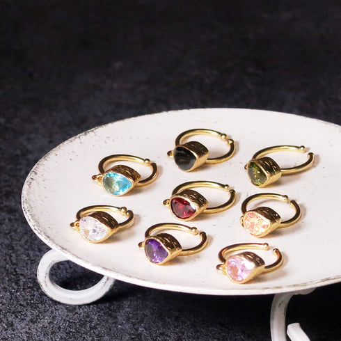 イヤーカフ ティアドロップ ビューティフルジルコニア ANTICO AEC016