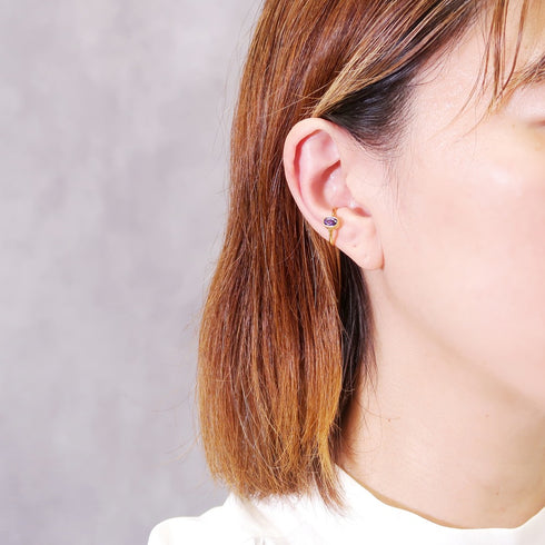 イヤーカフ オーバル ビューティフルジルコニア ANTICO AEC018