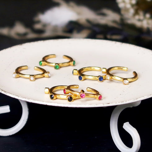 イヤーカフ ラウンド ビューティフルジルコニア ANTICO AEC022