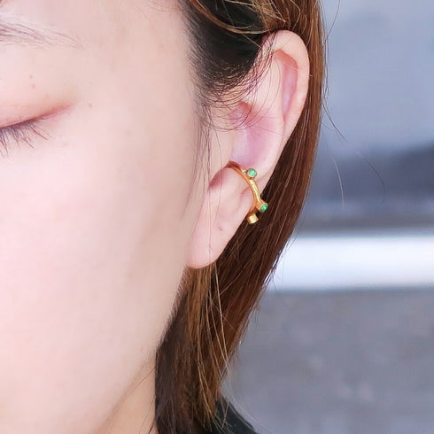 イヤーカフ ラウンド ビューティフルジルコニア ANTICO AEC022