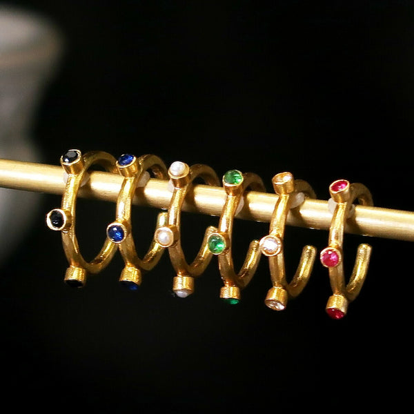 ナノッタ イヤーカフ ジルコニア ブラック AEC022-EC001-BLACK