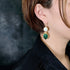 ピアス 天然石 パール ティアドロップ ラウンド フック アンリファインド ANTICO AER008