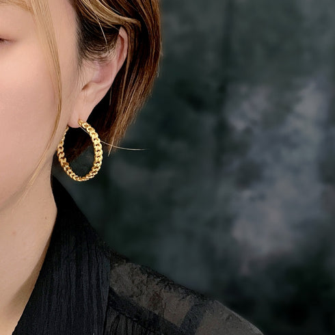 ピアス フープ キヘイ チェーン ANTICO AER016