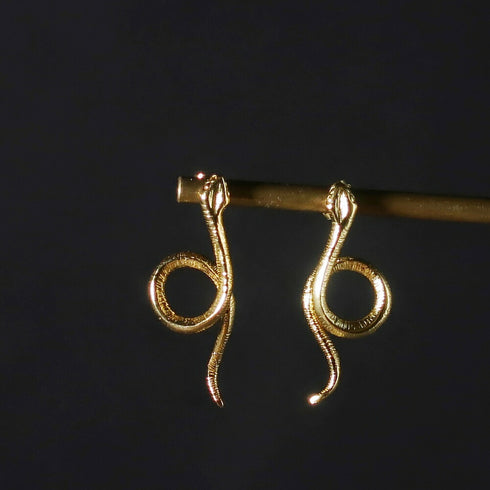 ナノッタ ピアス スネーク GD AER022-ER266-GD