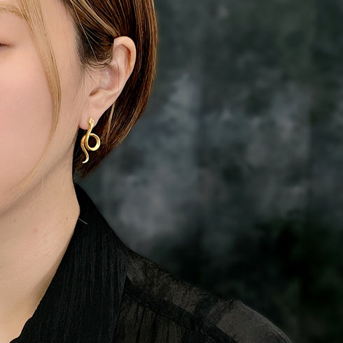 ピアス スネーク 蛇 ANTICO AER022