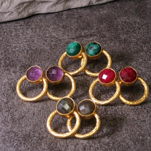 ナノッタ ピアス アメジスト AER024-ER284-AMETHY