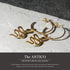 ピアス フープ スネーク 蛇 ANTICO AER025