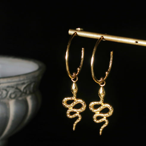 ナノッタ ピアス ゴールド スネーク AER025-ER287-GD