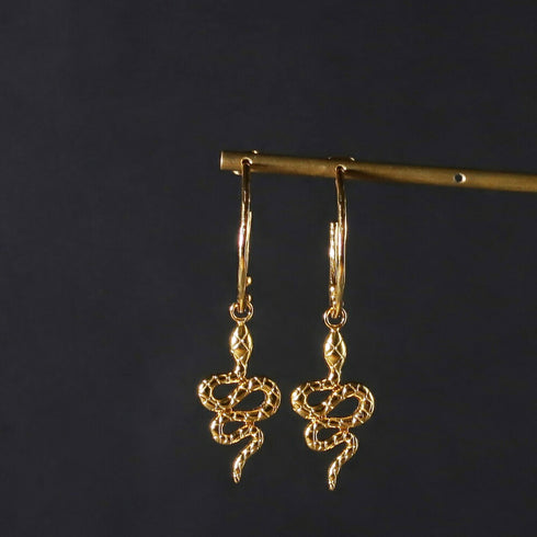 ピアス フープ スネーク 蛇 ANTICO AER025