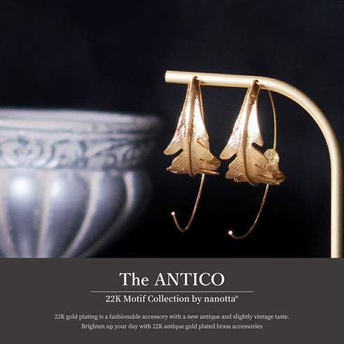 ピアス フック リーフ ANTICO AER028