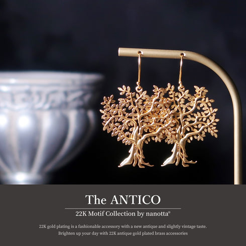 ピアス フック ツリーオブライフ ANTICO AER029