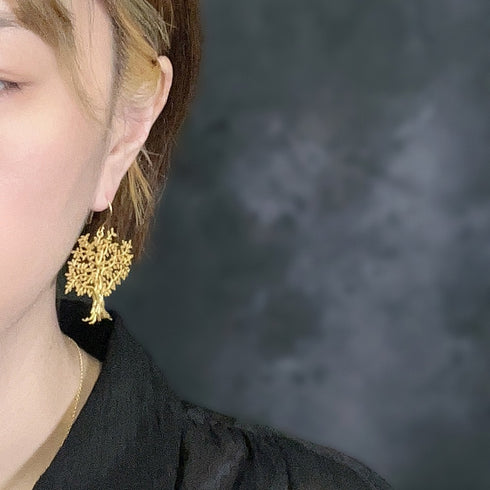 ピアス フック ツリーオブライフ ANTICO AER029