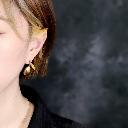 ピアス スタッド オリーブ リーフ ANTICO AER030