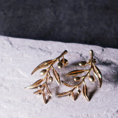 ピアス スタッド オリーブ リーフ ANTICO AER031