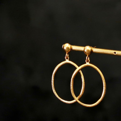 ナノッタ ピアス サークル GD AER032-ER272-GD