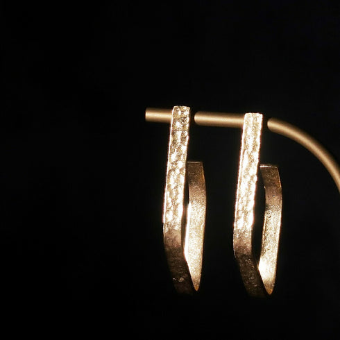 ピアス スクエア スタッド フープ ひし形 ANTICO AER037