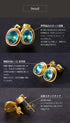 ピアス オーバル ビューティフルジルコニア ANTICO AER040