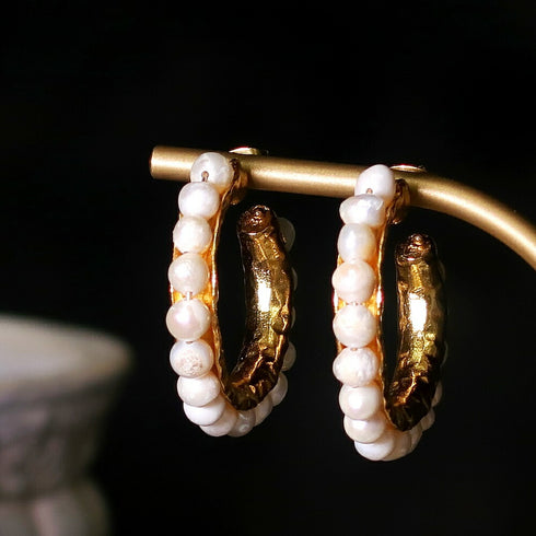 ナノッタ ピアス 淡水パール AER042-ER121-FPEARL